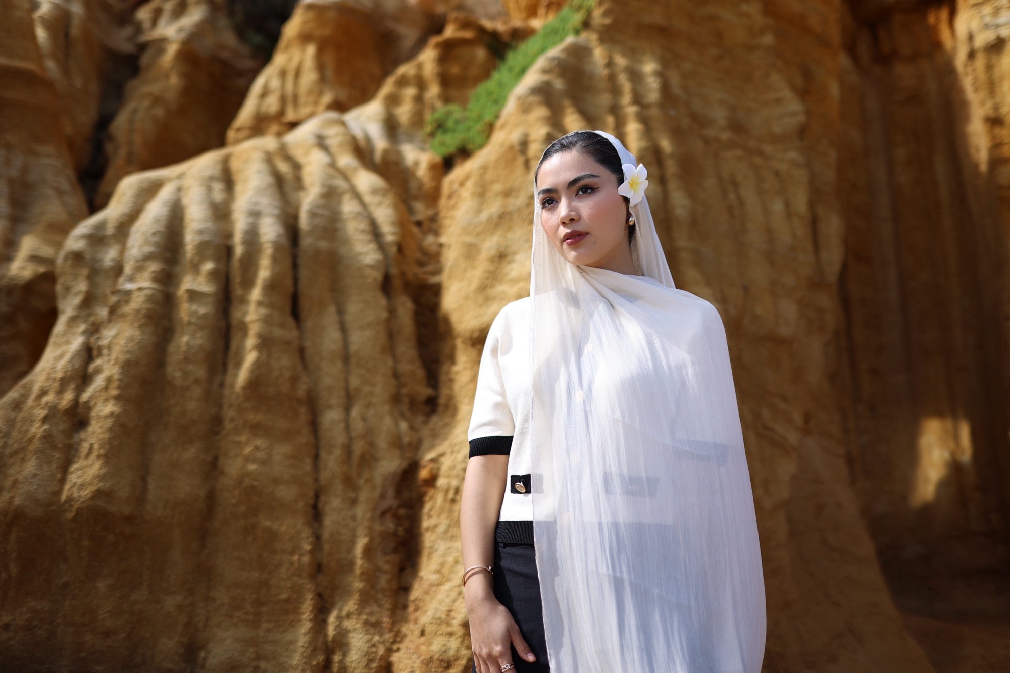 Pearl Silk Hijab