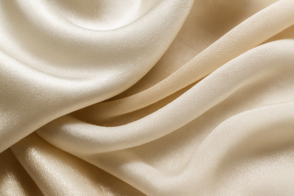 create a very close up image of muslim hijab materials make it look premium and ultra realistic for a luxury hijab brand , its a photoshoot. i want nothing else but just the hijab materilas make it look like how loro piana does it the clse up pictures of ther emateirlas